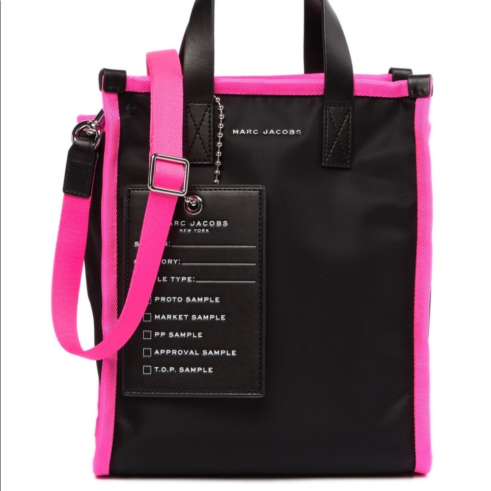 Marc Jacobs Neon Pink Tote